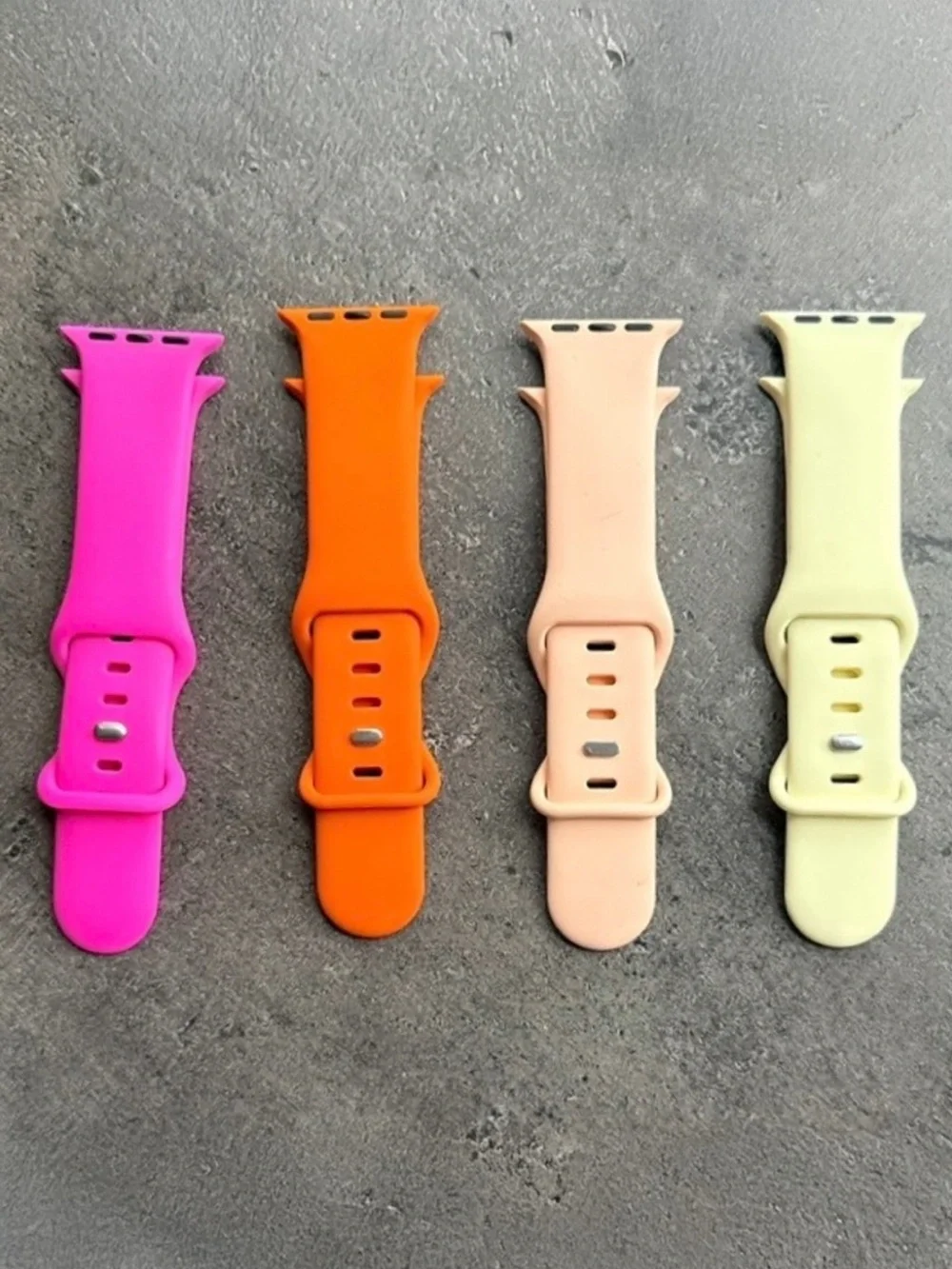 Apple Watch Sport Band Set – Sunset Sorbet Bundle – Silicone 38/40/41mm NWOT